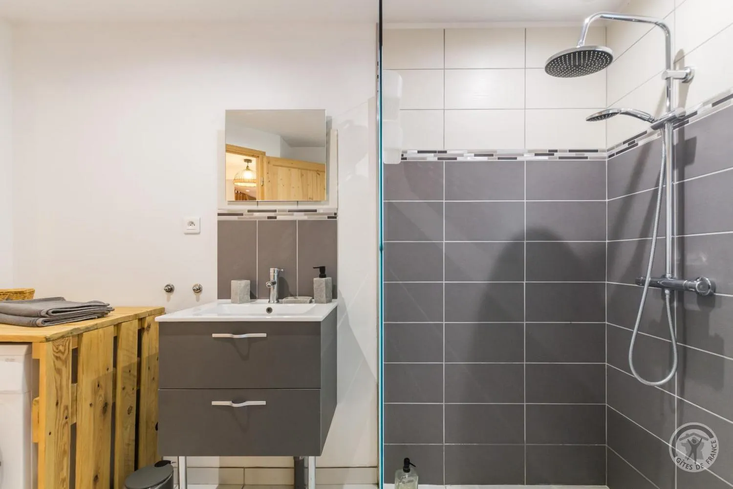 La douche à l'italienne